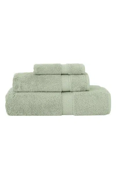 Linum Home Textiles Denzi Turkish Cotton 3-piece Towel Set In Green