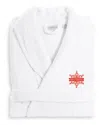 Linum Home Textiles Merry Christmas Turkish Cotton Terry Bathrobe