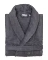 Linum Home Textiles Terry Cloth Bathrobe In Gray