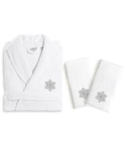 LINUM HOME TEXTILES DNU LINUM HOME TEXTILES TURKISH COTTON TOWEL & ROBE SET