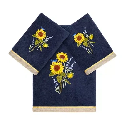 Linum Home Textiles Girasol 3-pc. Bath Towel Set In Blue