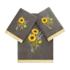 Linum Home Textiles Girasol 3-pc. Bath Towel Set In Gray