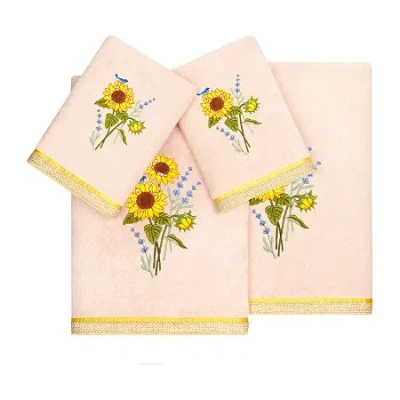 Linum Home Textiles Girasol 4-pc. Bath Towel Set In Pink