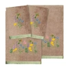 Linum Home Textiles Hada Embellished 4-pc. Bath Towel Set In Brown