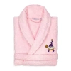 Linum Home Textiles Halloween Terry Bathrobe Unisex Adult Terry Cloth Long Sleeve Long Length Robe In Pink