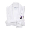 Linum Home Textiles Halloween Waffle Terry Bathrobe Unisex Adult Waffle Long Sleeve Long Length Robe In White