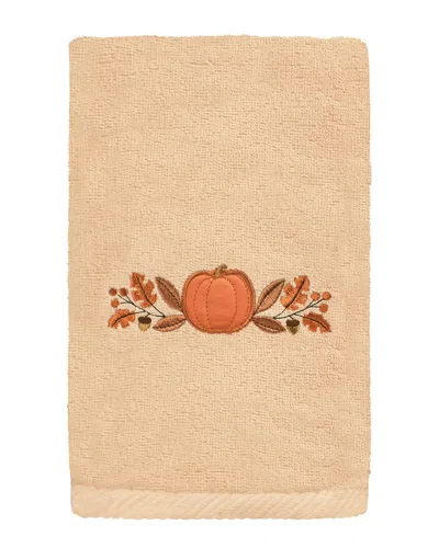 Linum Home Textiles Harvest Bounty Turkish Cotton Hand Towel In Sand