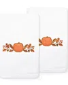 Linum Home Textiles Harvest Bounty Turkish Cotton Hand Towel In White