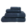 Linum Home Textiles Herringbone 4-pc. Bath Towel Set In Blue