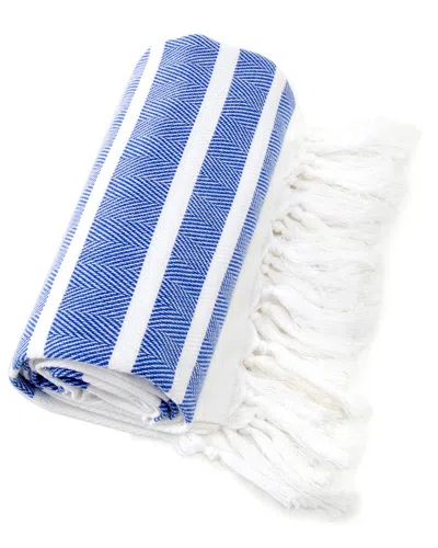 Linum Home Textiles Herringbone Pestemal Beach Towel