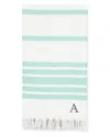 Linum Home Textiles Herringbone Pestemal Beach Towel Monogrammed (a-z)