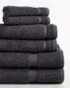 Linum Home Textiles Herringbone Weave 6pc Towel Set In Beige