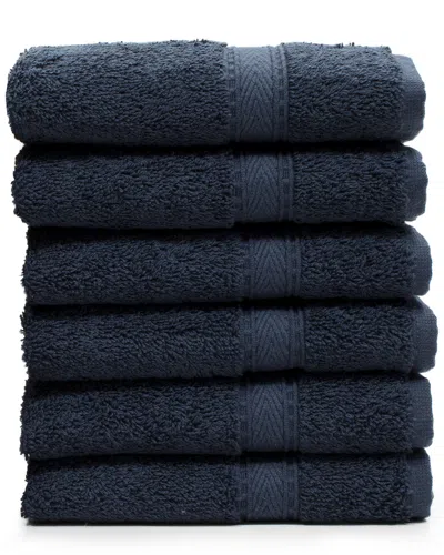 Linum Home Textiles Home Set Of 6 Textiles Sinemis Terry Washcloths
