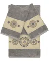 Linum Home Textiles Isabelle Turkish Cotton 3pc Embellished Towel Set