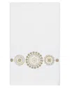 Linum Home Textiles Isabelle Turkish Cotton Embellished Bath Towel