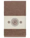 Linum Home Textiles Isabelle Turkish Cotton Embellished Hand Towel