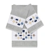 Linum Home Textiles Khloe 3-pc. Bath Towel Set In Gray