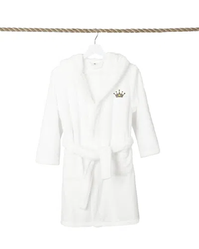LINUM HOME TEXTILES LINUM HOME TEXTILES KIDS SUPER PLUSH DOUBLE BRUSHED HOODED BATHROBE
