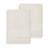 Linum Home Textiles Linum Home Turkish Cotton Textiles Denzi 2-pc 35" X 66" Bath Sheet In White
