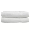 Linum Home Textiles Linum Home Turkish Cotton Textiles Terry 2-pc 40" X 60" Bath Sheet Set In White