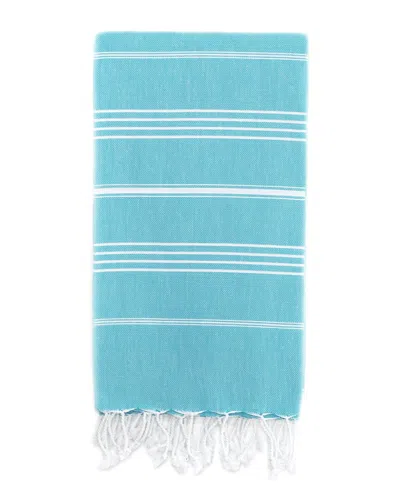 Linum Home Textiles Lucky Pestemal Beach Towel In Blue
