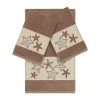 Linum Home Textiles Lydia 3-pc. Bath Towel Set In Brown