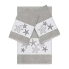 Linum Home Textiles Lydia 3-pc. Bath Towel Set In Gray