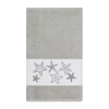 Linum Home Textiles Lydia Embellished Bath Towel In Gray