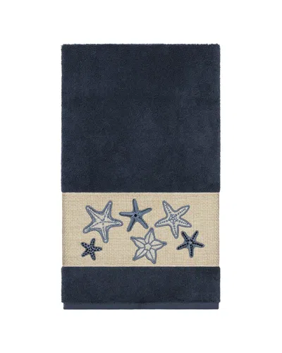 Linum Home Textiles Lydia Turkish Cotton Embellished Bath Towel