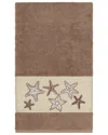 Linum Home Textiles Lydia Turkish Cotton Embellished Bath Towel
