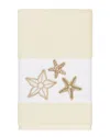 Linum Home Textiles Lydia Turkish Cotton Embellished Hand Towel