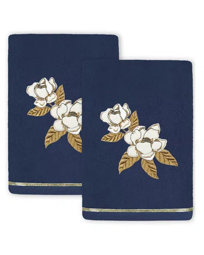 Linum Home Textiles Maggie 2pc Embellished Turkish Cotton Hand Towel Set