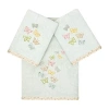 Linum Home Textiles Mariposa Embellished 3-pc. Bath Towel Set In Blue