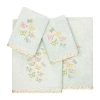 Linum Home Textiles Mariposa Embellished 4-pc. Bath Towel Set In Blue