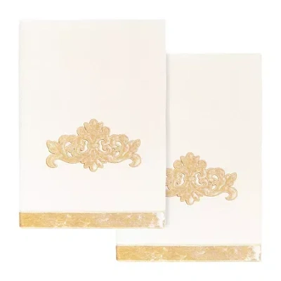 Linum Home Textiles May Embellished 2-pc. Bath Towel Set In Neutral
