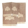 Linum Home Textiles May Embellished 4-pc. Bath Towel Set In Brown