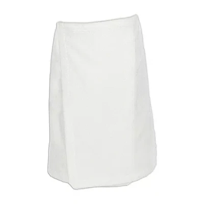 Linum Home Textiles Mens Quick Dry Bath Wrap In White