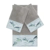 Linum Home Textiles Mia 3-pc. Bath Towel Set In Gray