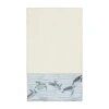 Linum Home Textiles Mia Embellished Animal Bath Towel In Sand