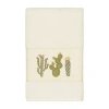 Linum Home Textiles Mila Embellished Embellished Hand Towel In Sand