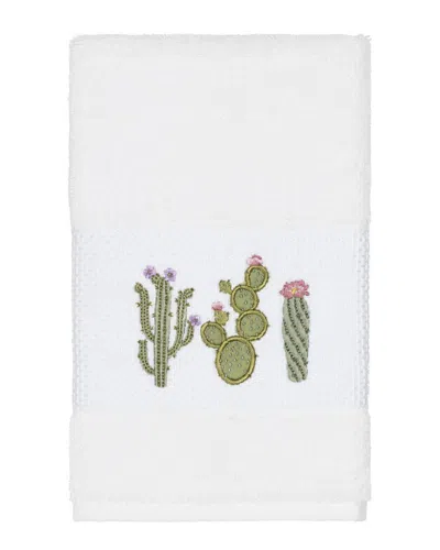 Linum Home Textiles Mila Turkish Cotton Embellished Hand Towel