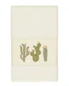 Linum Home Textiles Mila Turkish Cotton Embellished Hand Towel
