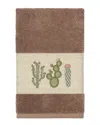 Linum Home Textiles Mila Turkish Cotton Embellished Hand Towel