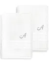 LINUM HOME TEXTILES LINUM HOME TEXTILES MONOGRAM TURKISH COTTON 2PC DENZI BATH TOWEL SET (A-Z)