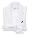 LINUM HOME TEXTILES MONOGRAMMED WAFFLE LARGE/X-LARGE TERRY BATHROBE, (A-Z)