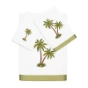 Linum Home Textiles Palmera 3-pc. Bath Towel Set In White