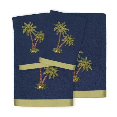 Linum Home Textiles Palmera 4-pc. Bath Towel Set In Blue