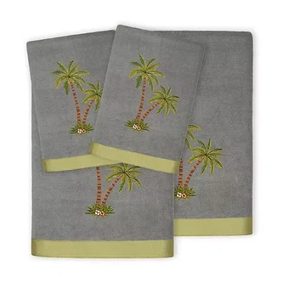 Linum Home Textiles Palmera 4-pc. Bath Towel Set In Gray
