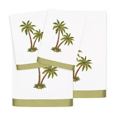 Linum Home Textiles Palmera 4-pc. Bath Towel Set In White