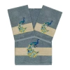 Linum Home Textiles Penelope 3-pc. Bath Towel Set In Blue